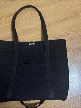 Vera Bradley Black Quilted Women's Tote Bag